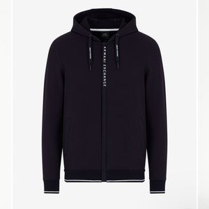Navy Armani sweat shirt Brand new in bag with tags.